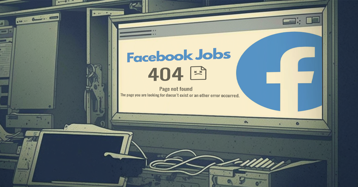 Facebook fin de l'affichage des emplois