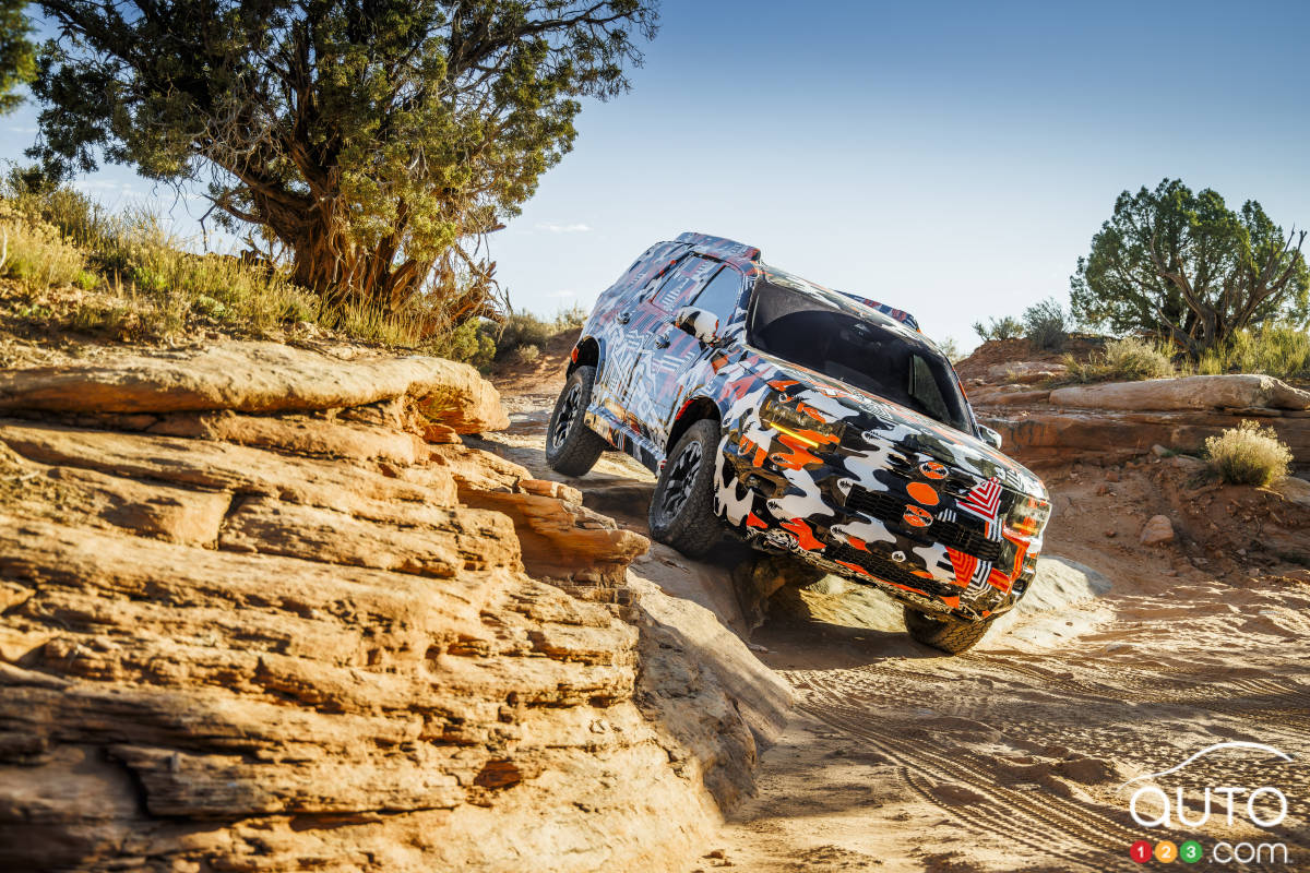 Le Honda Passport TrailSport 2026, avant