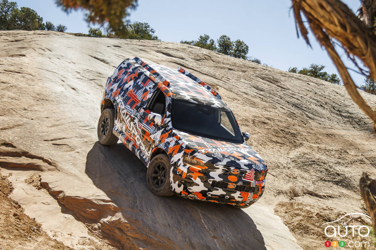 Le Honda Passport TrailSport 2026, en descente