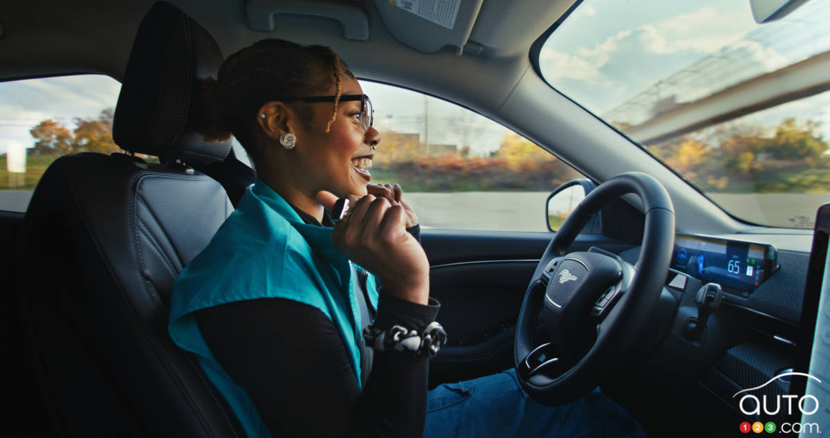 Le système BlueCruise de Ford à l'oeuvre