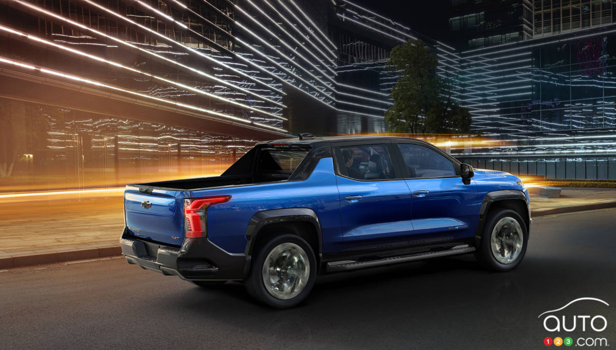 Le Chevrolet Silverado EV RST