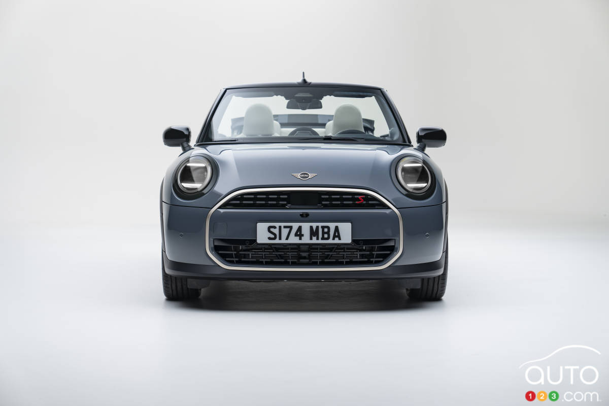 Mini Cooper décapotable 2025, avant