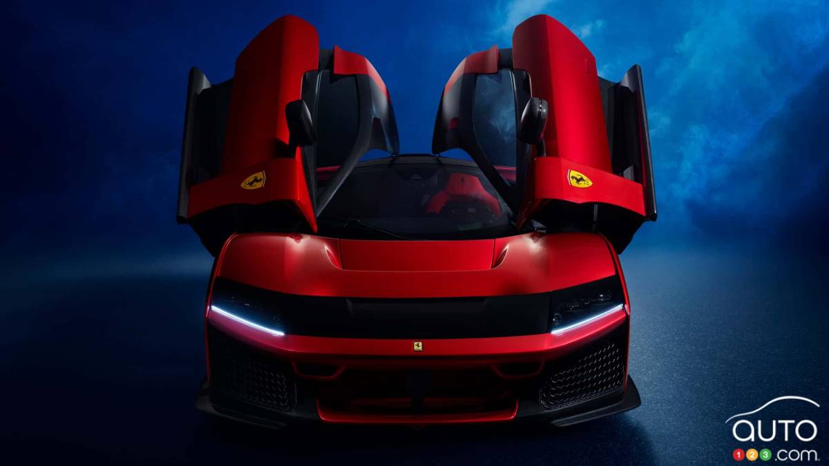 La Ferrari F80, portes ouvertes