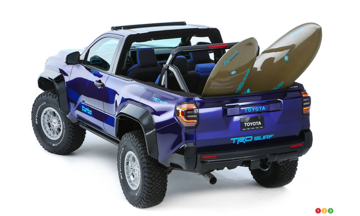 Le concept Toyota 4Runner TRD Surf, arrière