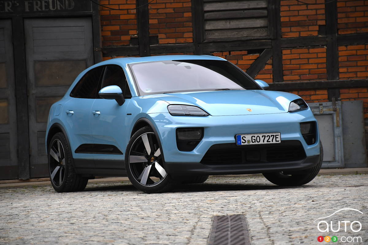 Le Porsche Macan EV