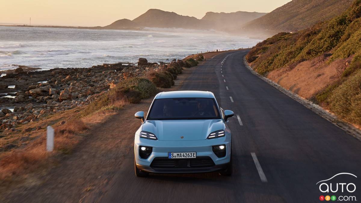 The Porsche Macan EV