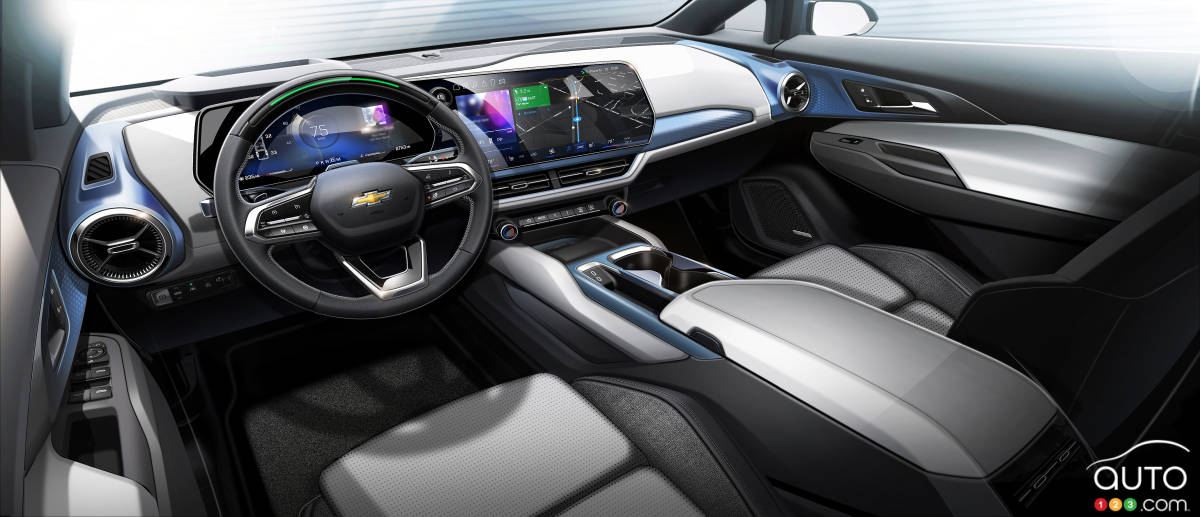 Le Chevrolet Equinox EV, intérieur