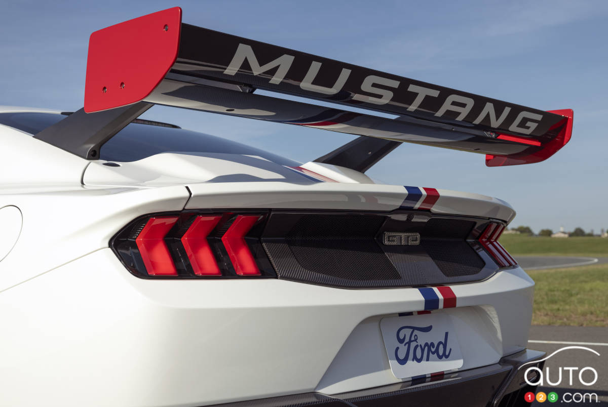 La Ford Mustang GTD Spirit of America 2025, diffuseur