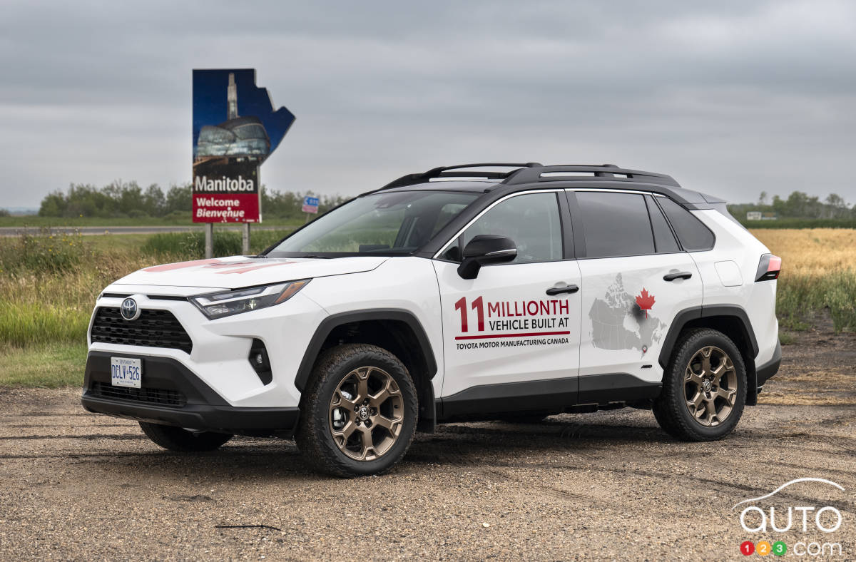 Onze millionième véhicule construit par Toyota au Canada