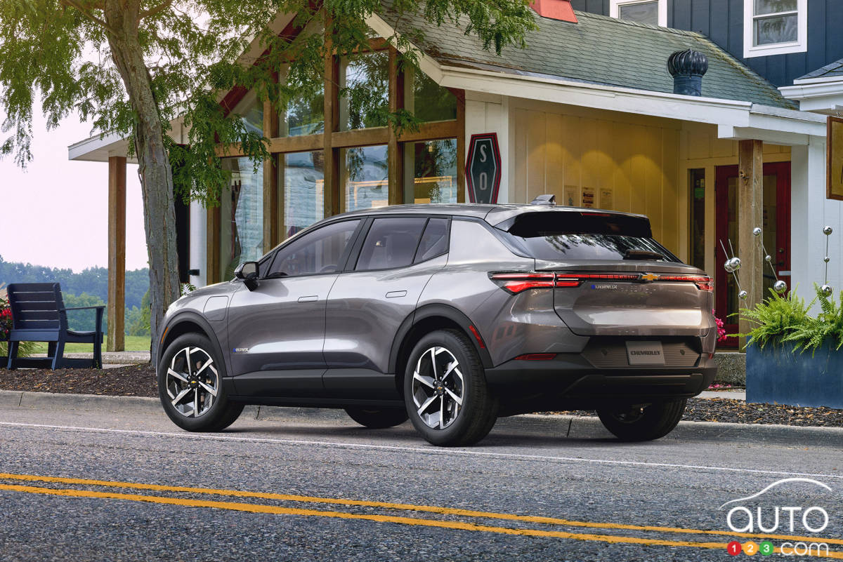 Le Chevrolet Equinox EV, arrière