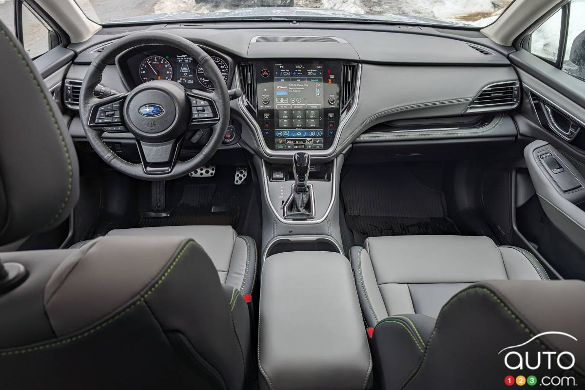 Le Subaru Outback, intérieur