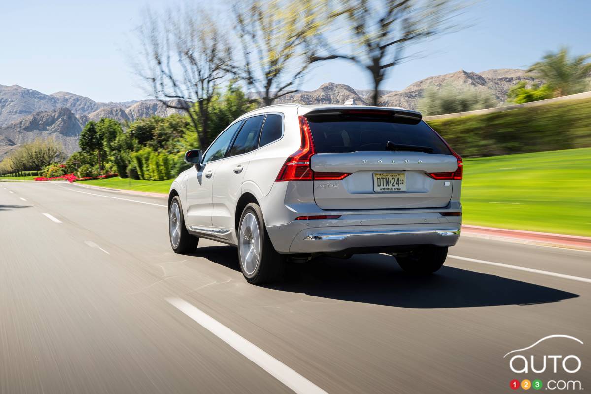 Volvo XC60 T8, arrière