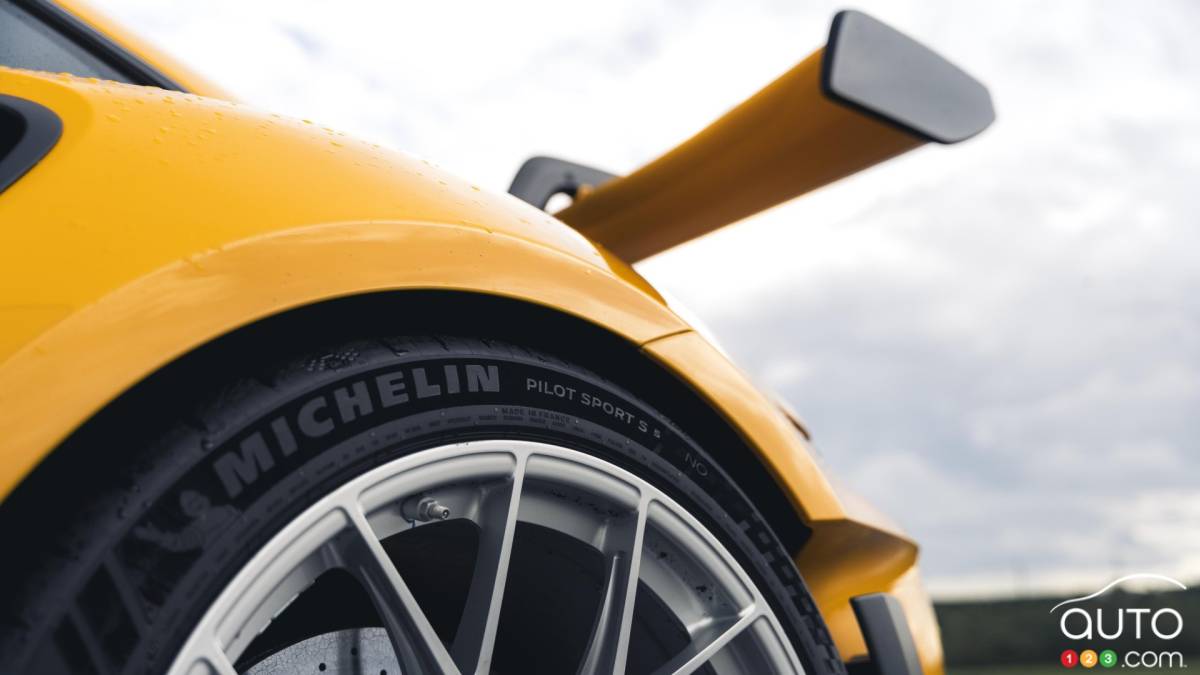 Le nouveau pneu Michelin Pilot Sport S 5 a été développé pour la Porsche 911 GT3 RS