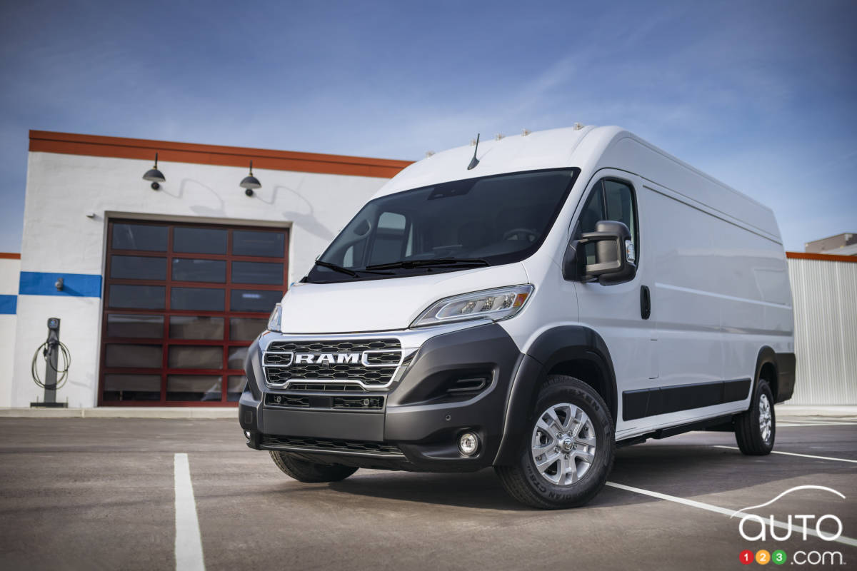 Le Ram ProMaster EV 2025