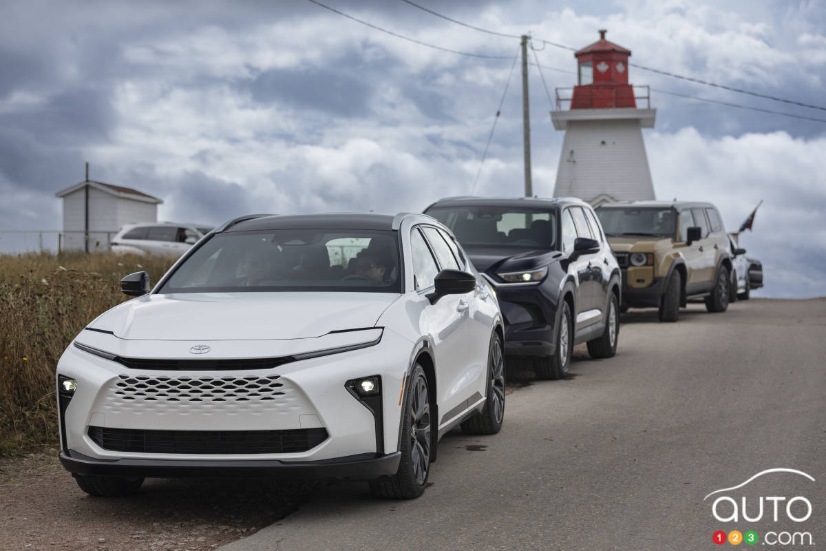 Des modèles Toyota à Terre-Neuve, été 2024