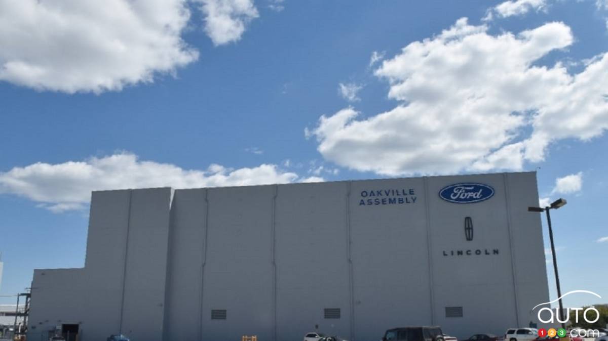 L'usine de Ford à Oakville, en Ontario