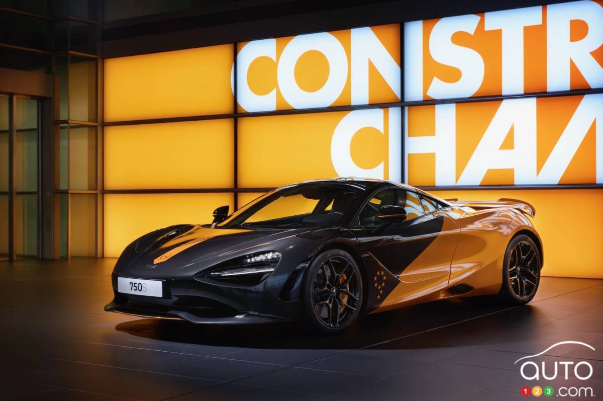 L'édition spéciale de la McLaren 750S