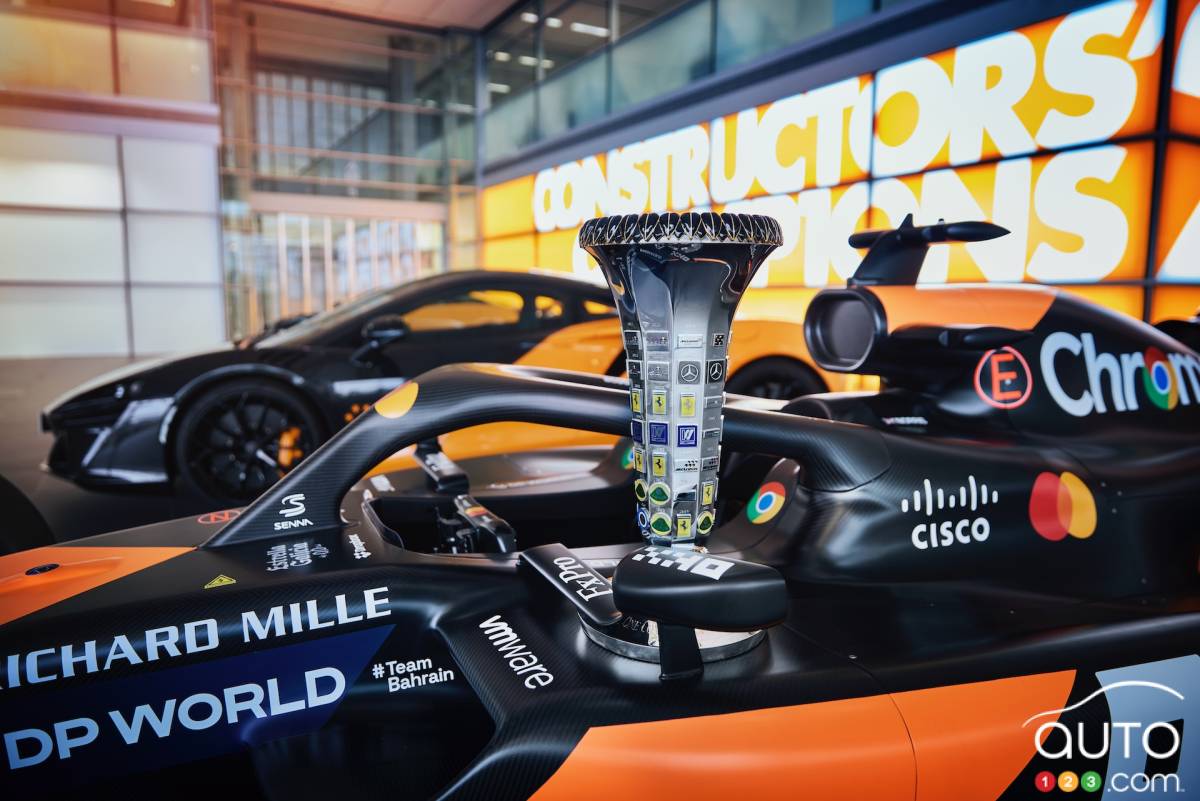 McLaren célèbre son championnat des constructeurs en F1 avec deux éditions spéciales