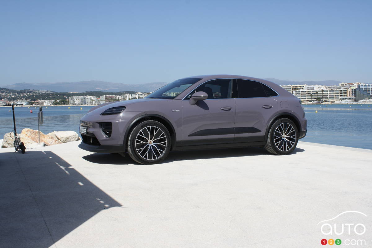 Le Porsche Macan EV 2025