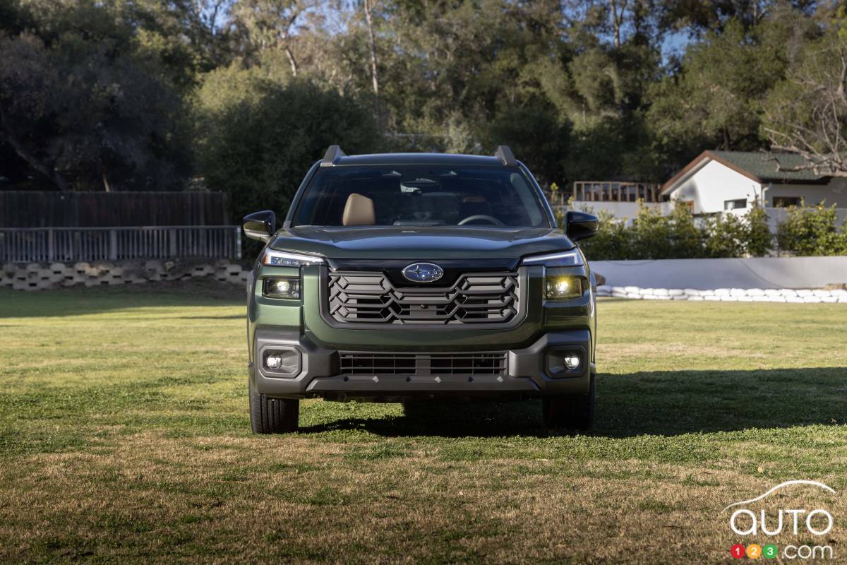 Le Subaru Outback 2026, avant