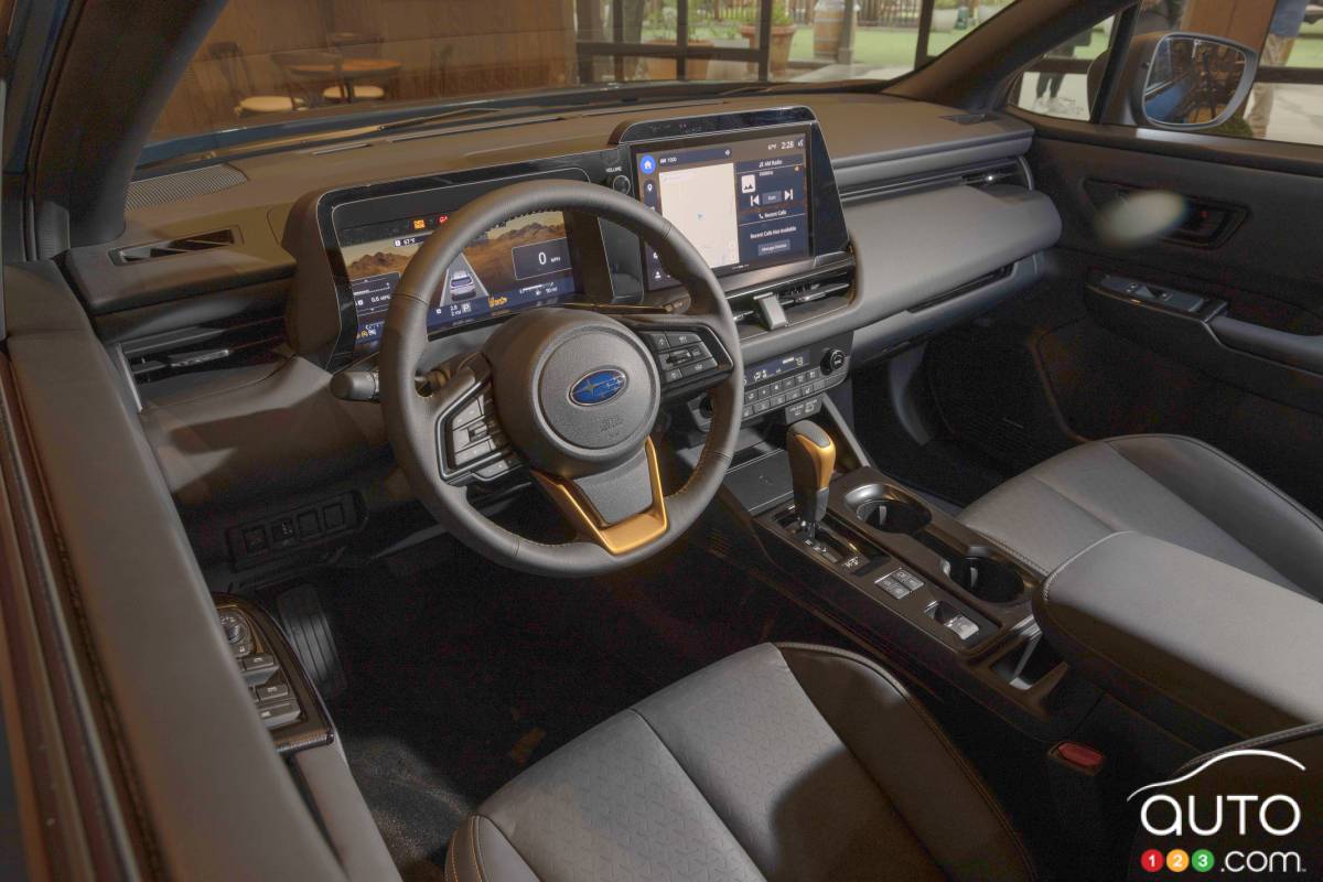 Le Subaru Outback Wilderness 2026, intérieur