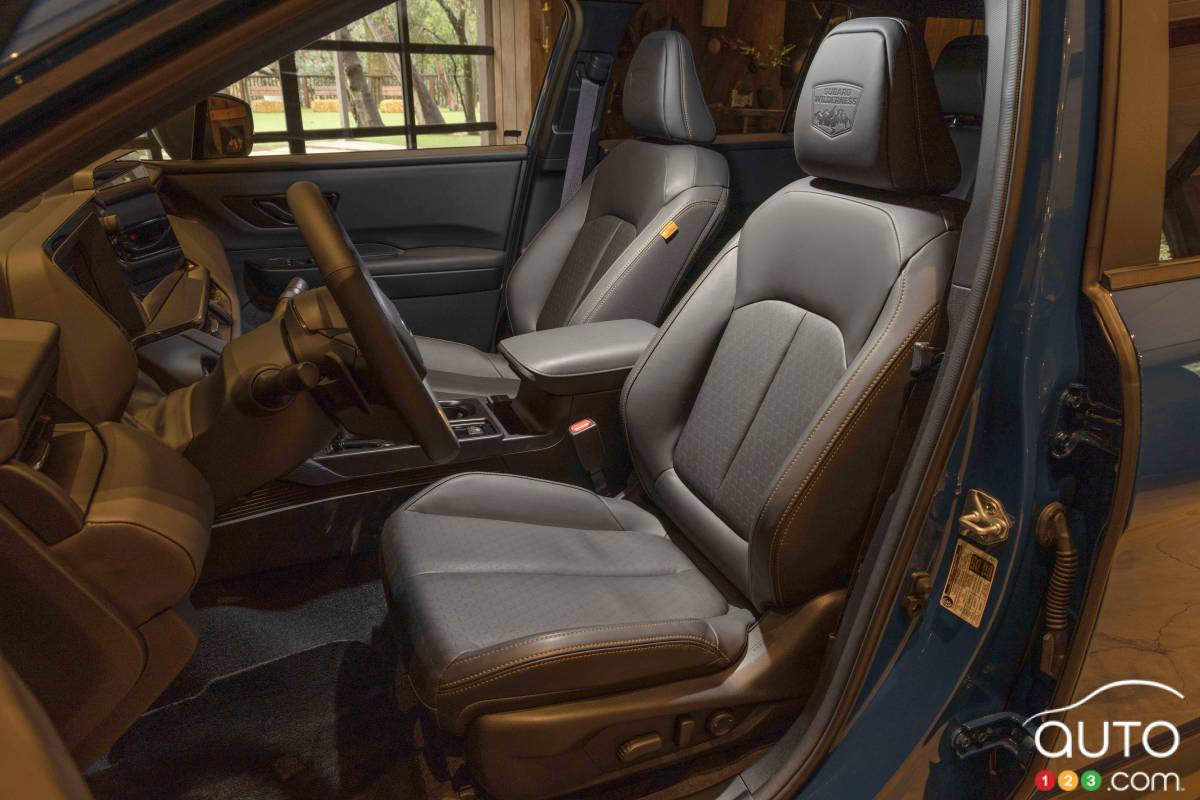 Le Subaru Outback Wilderness 2026, sièges