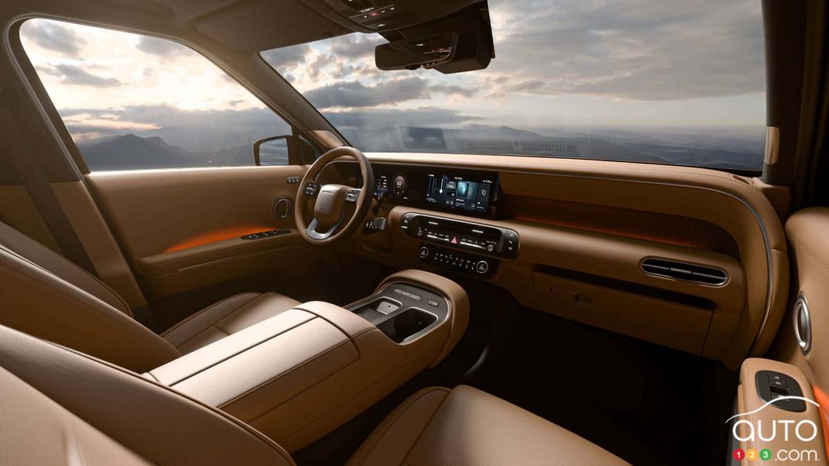 Le Hyundai Palisade 2026 (Corée du Sud), intérieur