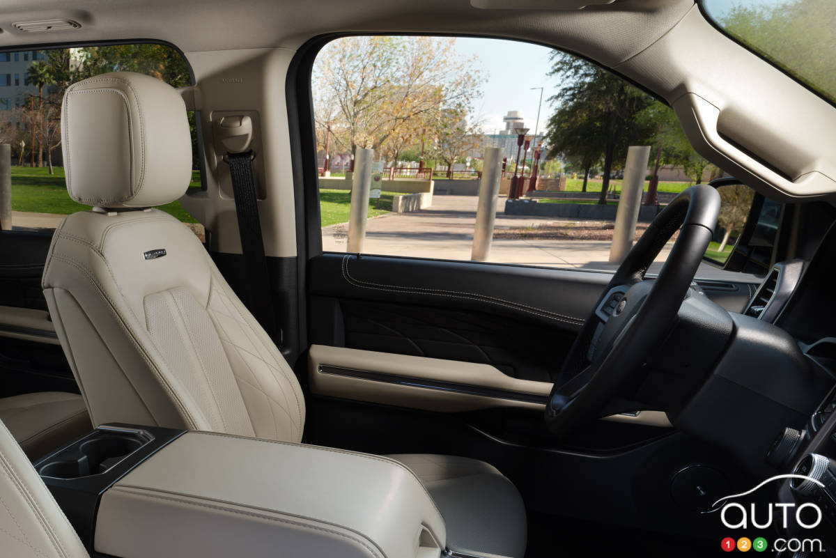 L'habitacle du Ford Expedition 2018