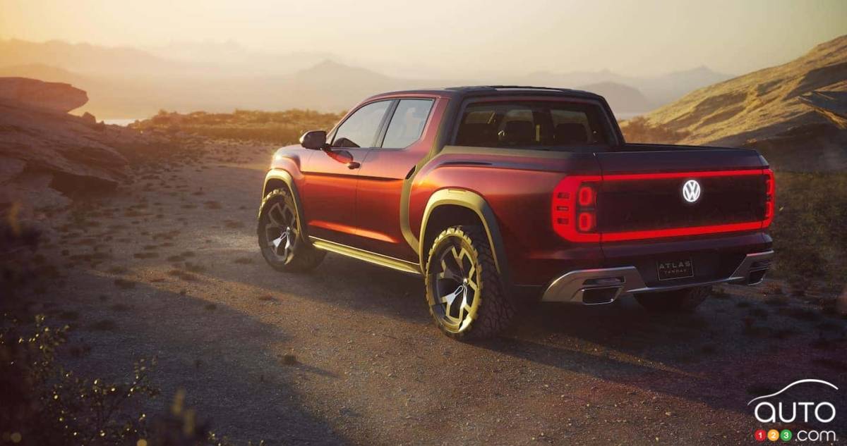 Concept Volkswagen Tanoak, 2018