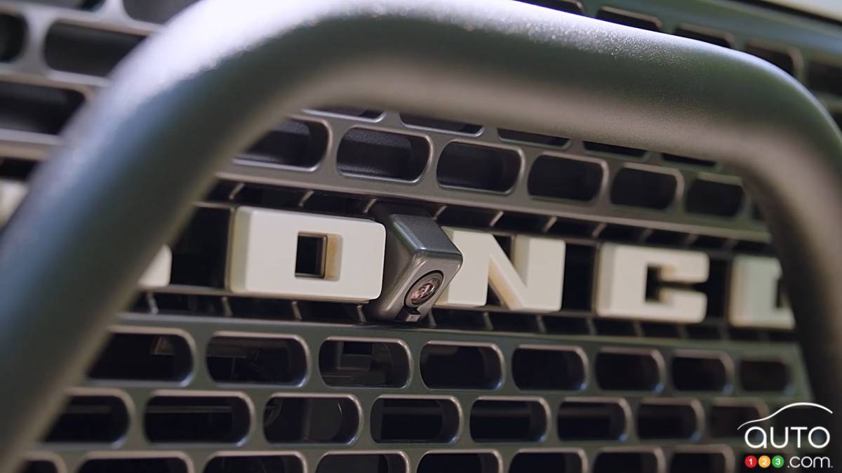 Caméra de recul du Ford Bronco