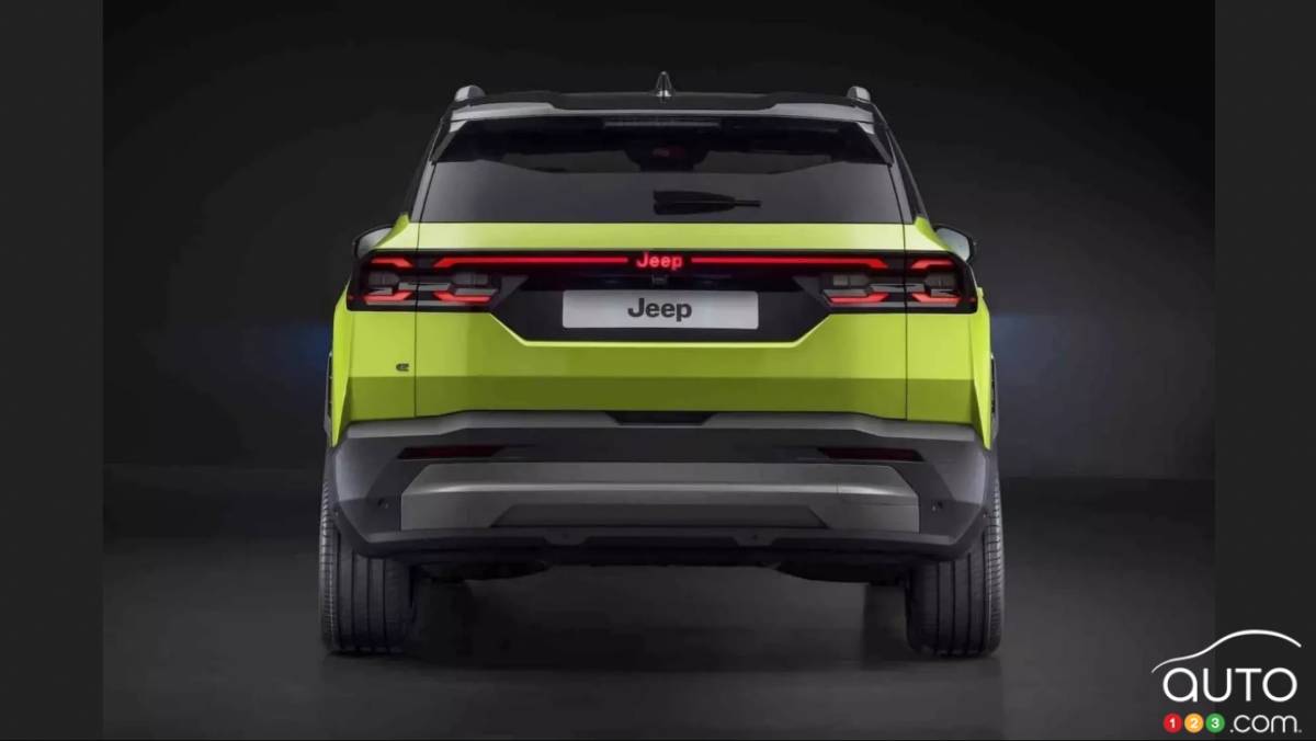 Jeep Compass 2026, arrière