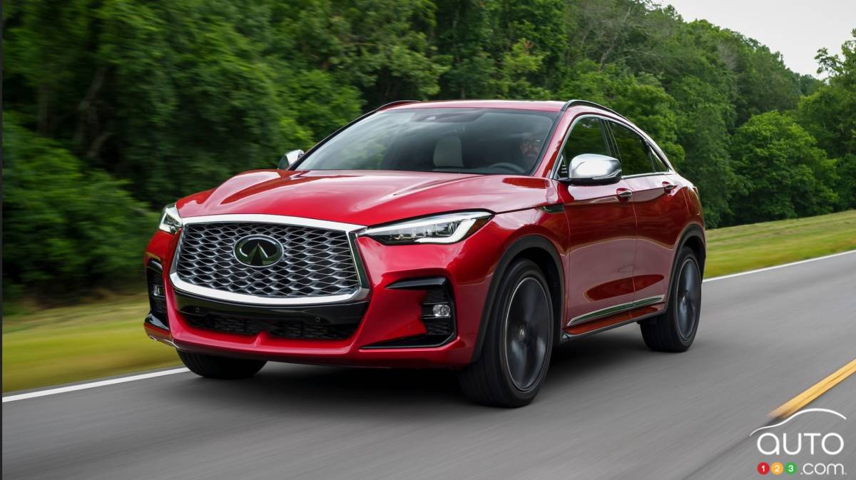 L'Infiniti QX50 est fabriqué au Mexique