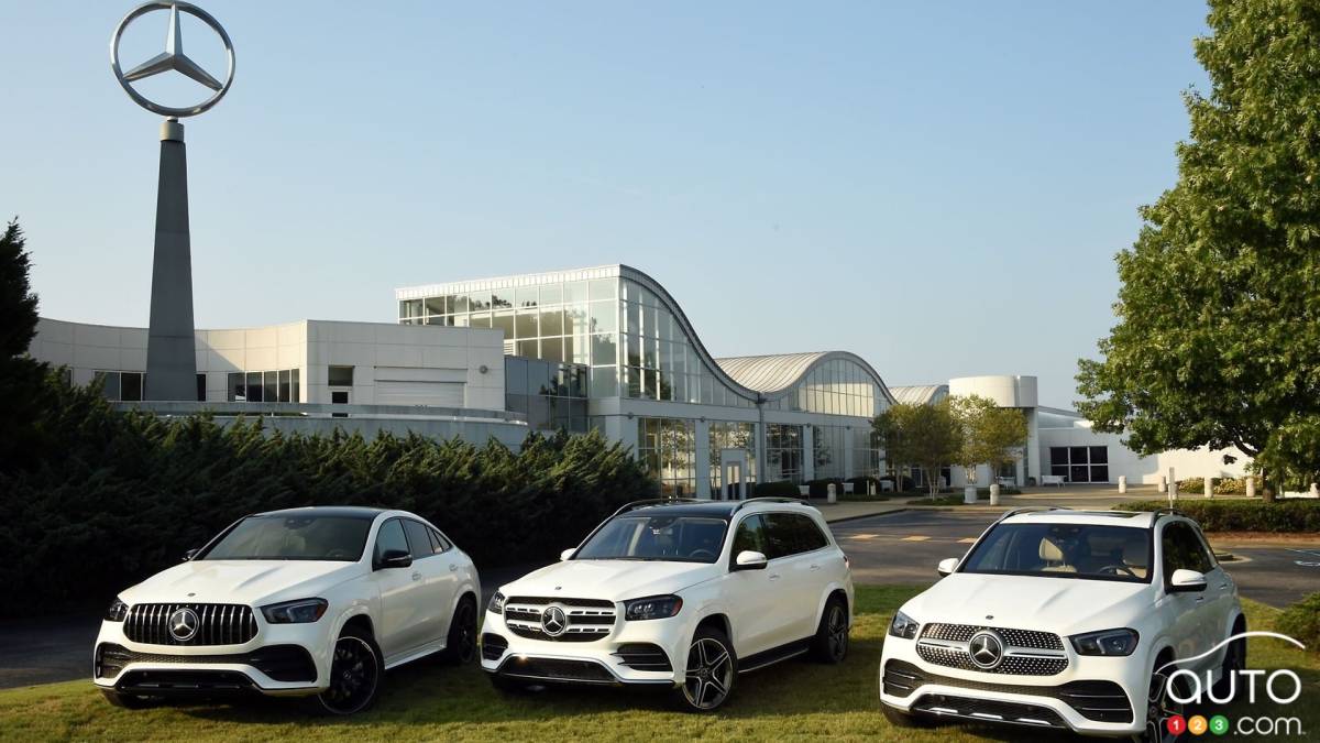 L'usine Mercedes-Benz à Tuscaloosa, en Alabama
