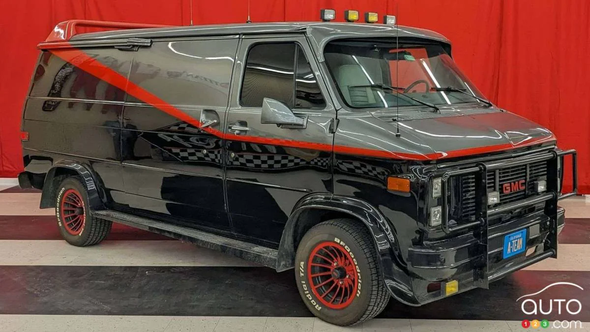 GMC Vandura Van 1984 du film The A-Team (2010)