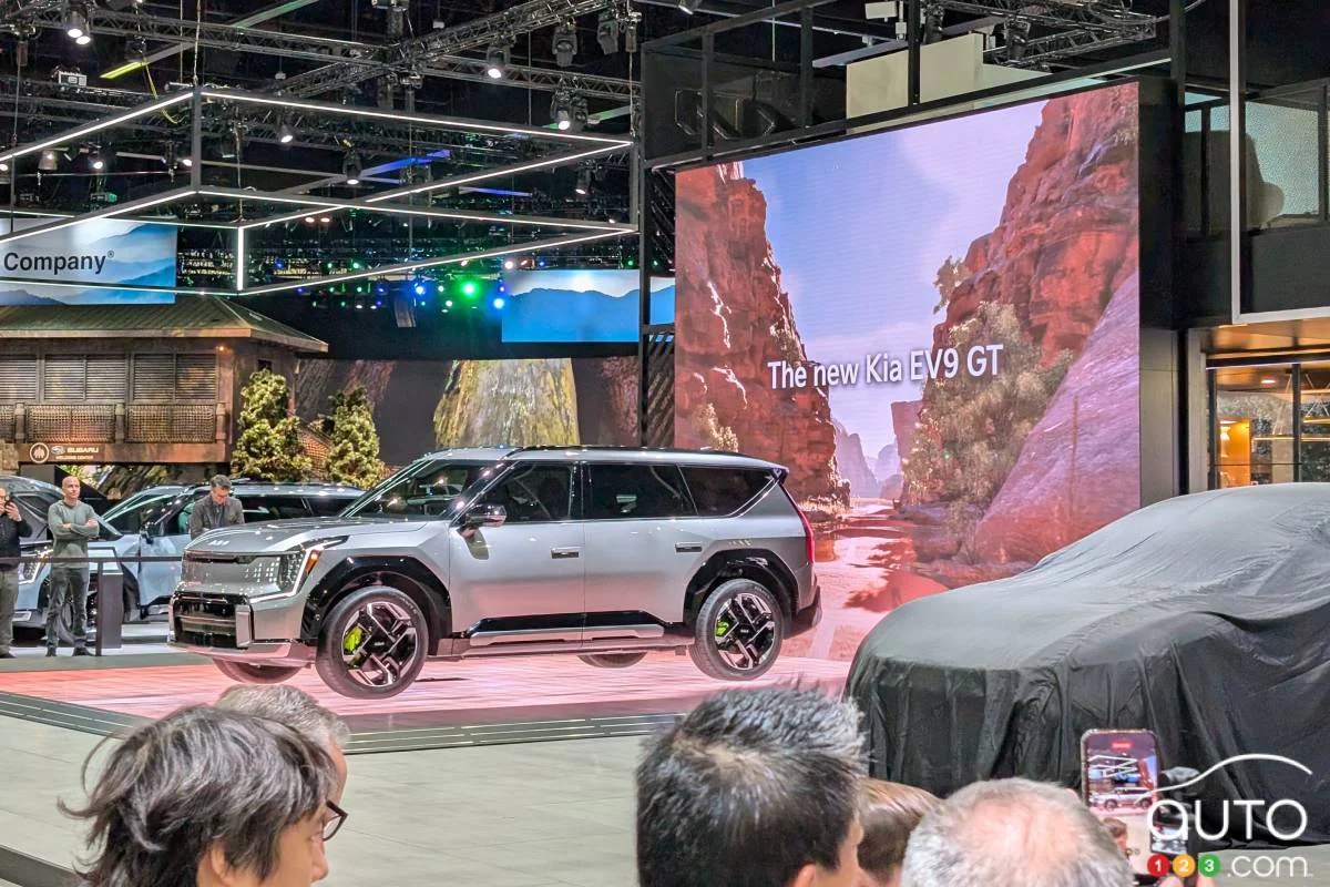 Au Salon de l'auto de Los Angeles, 2024