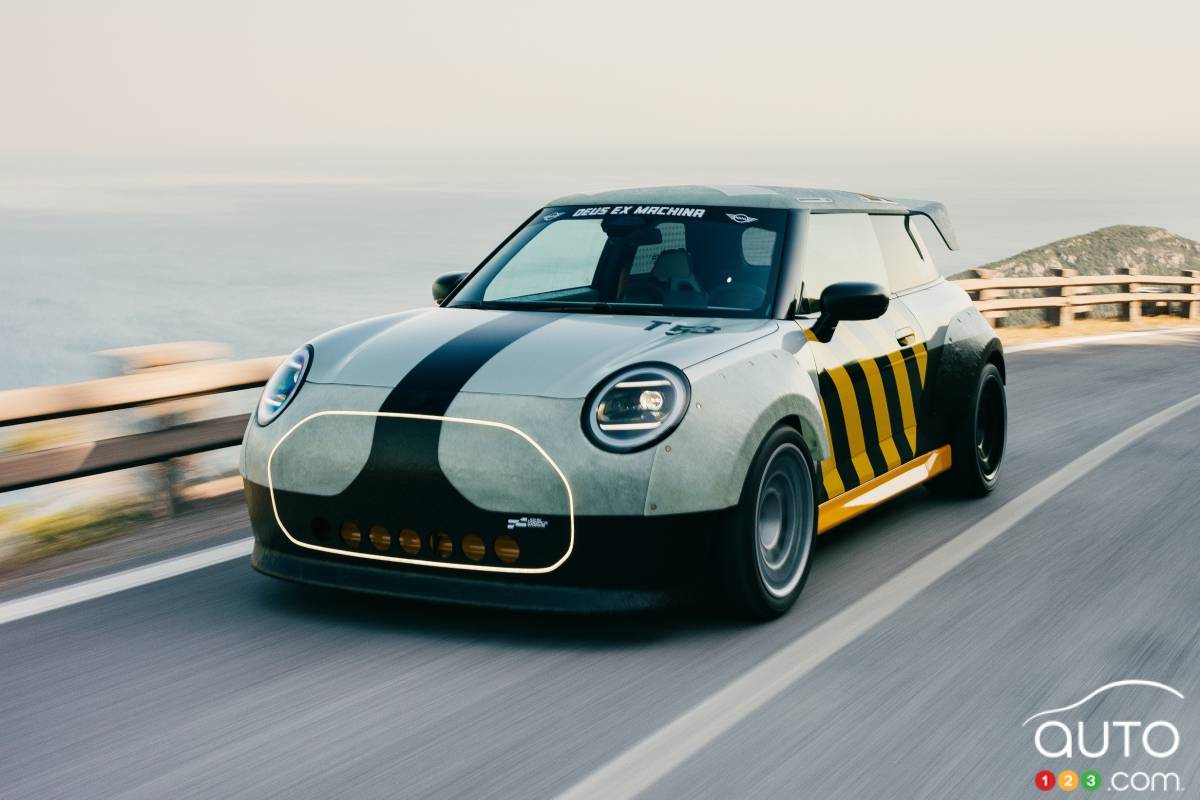 Le concept electrique Skeg de Mini