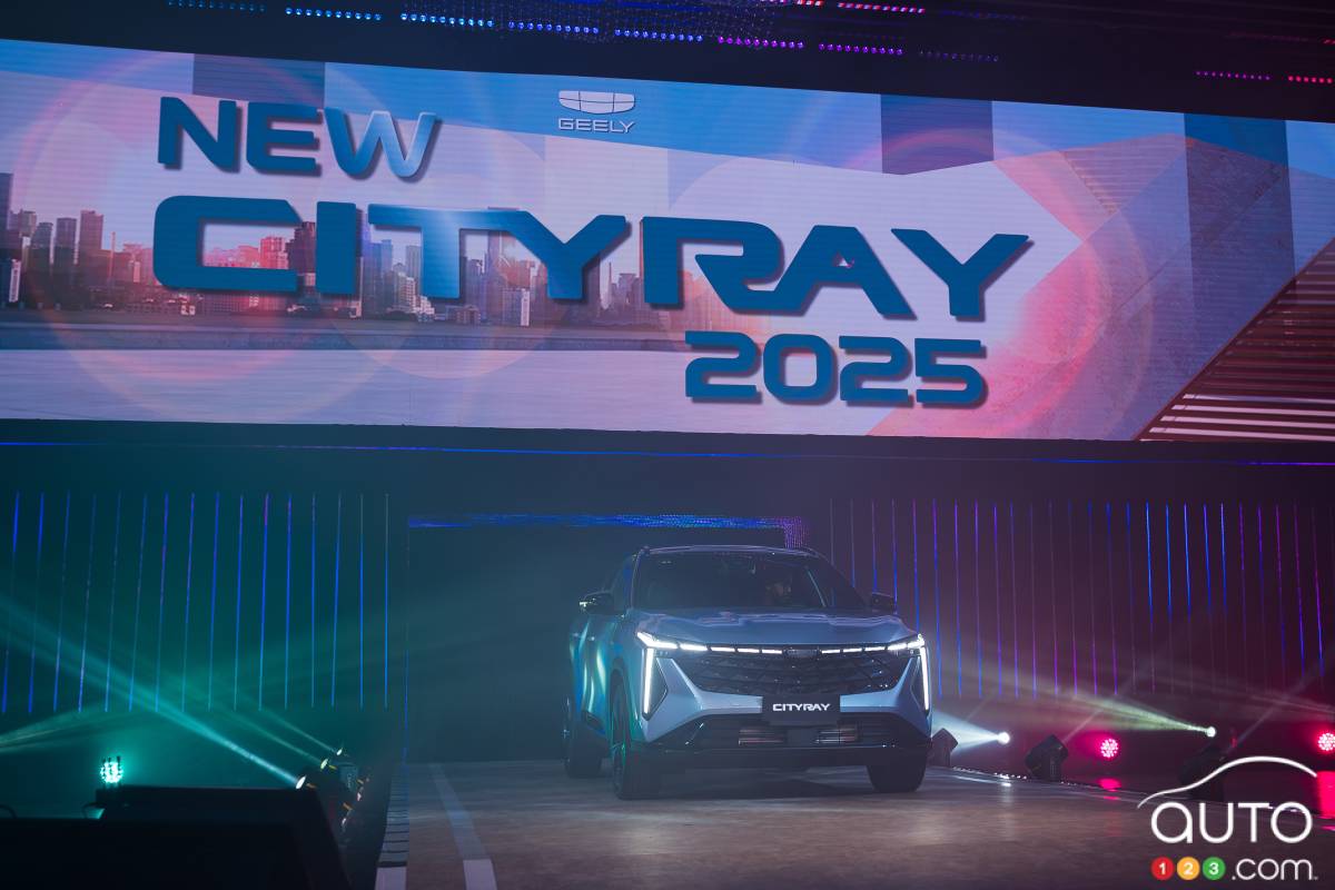 Geely a lancé le CityRay au Mexique en janvier 2025