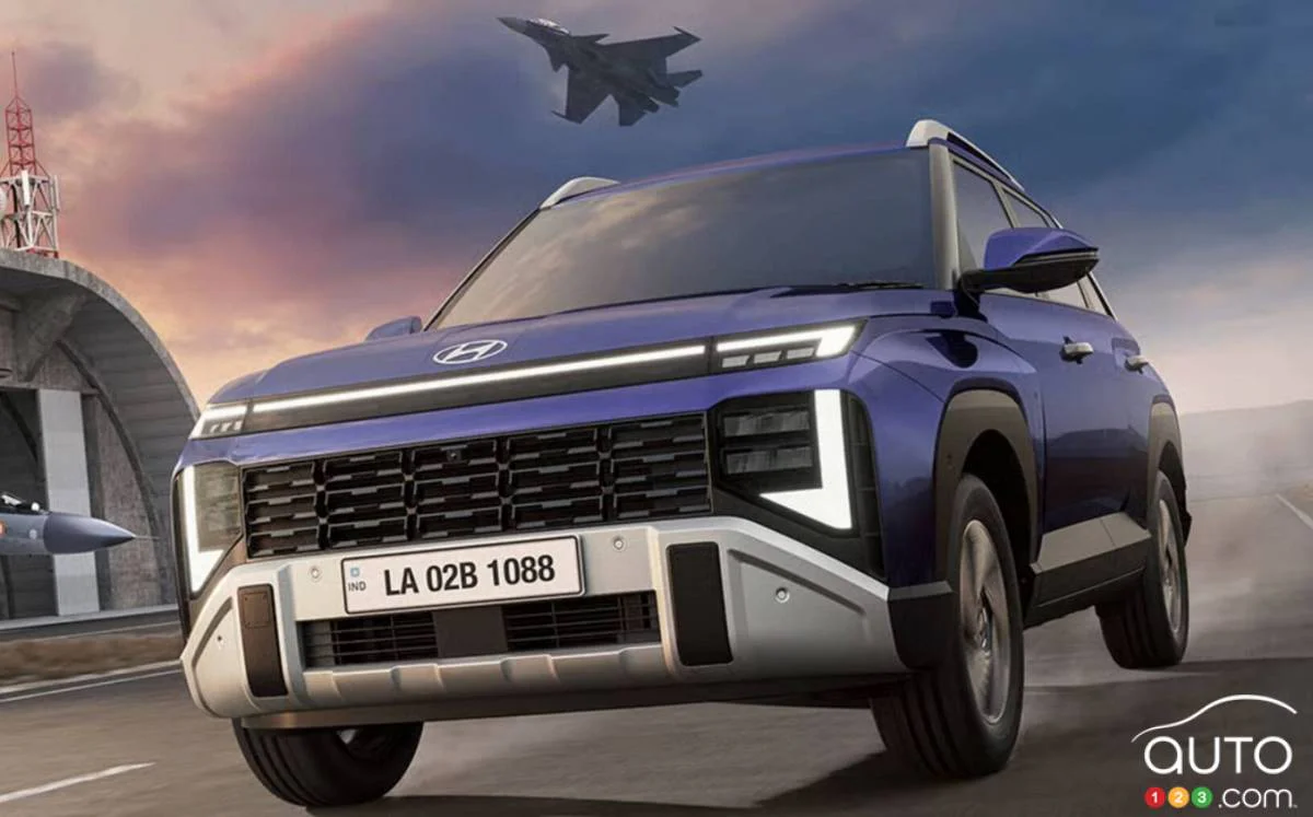 Hyundai Venue 2026 (Inde), avant