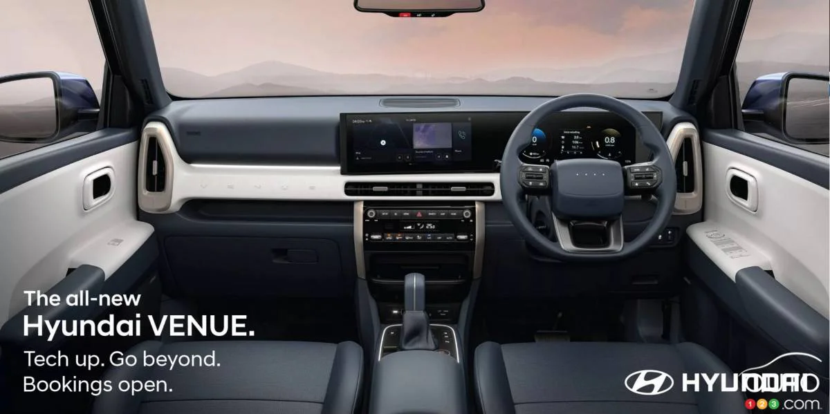 Hyundai Venue 2026 (Inde), intérieur