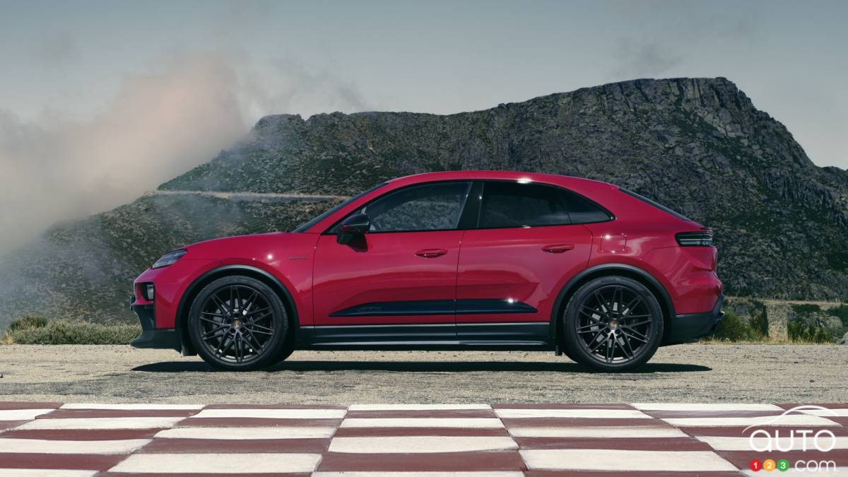 Porsche Macan GTS 2026, profil