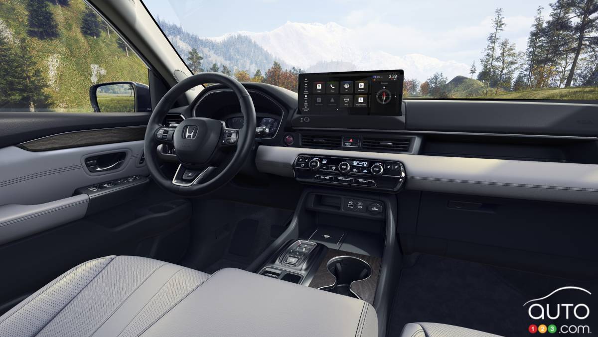 Honda Pilot TrailSport 2026, intérieur