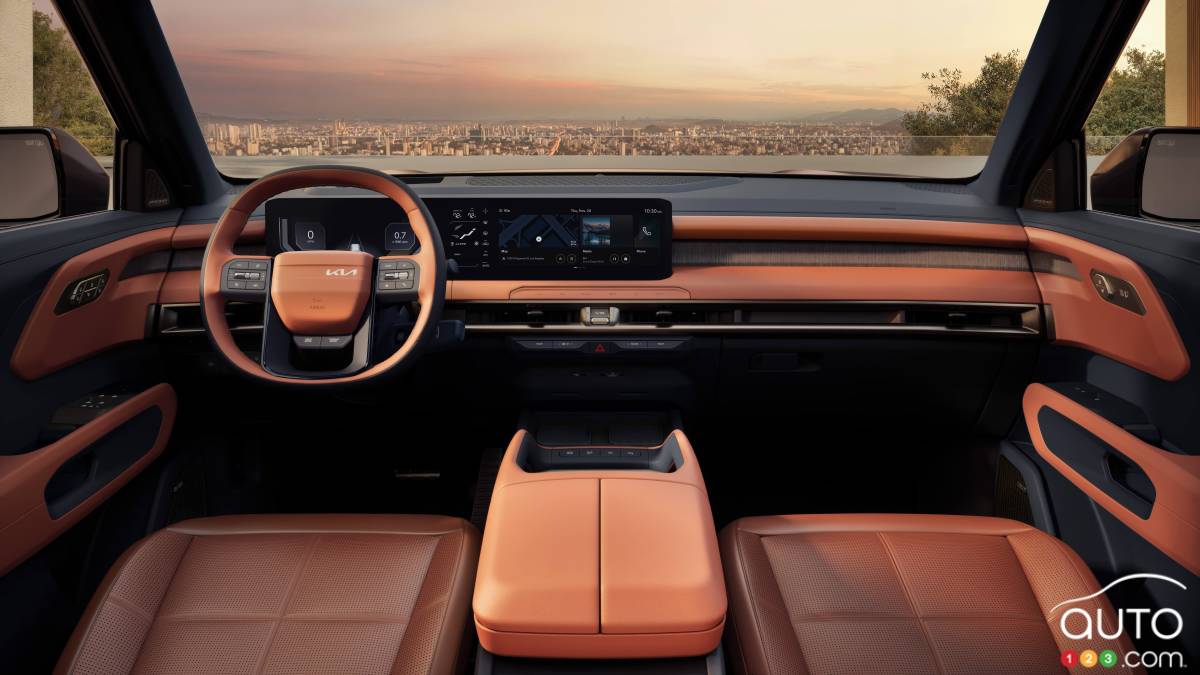 Kia Telluride 2027, intérieur