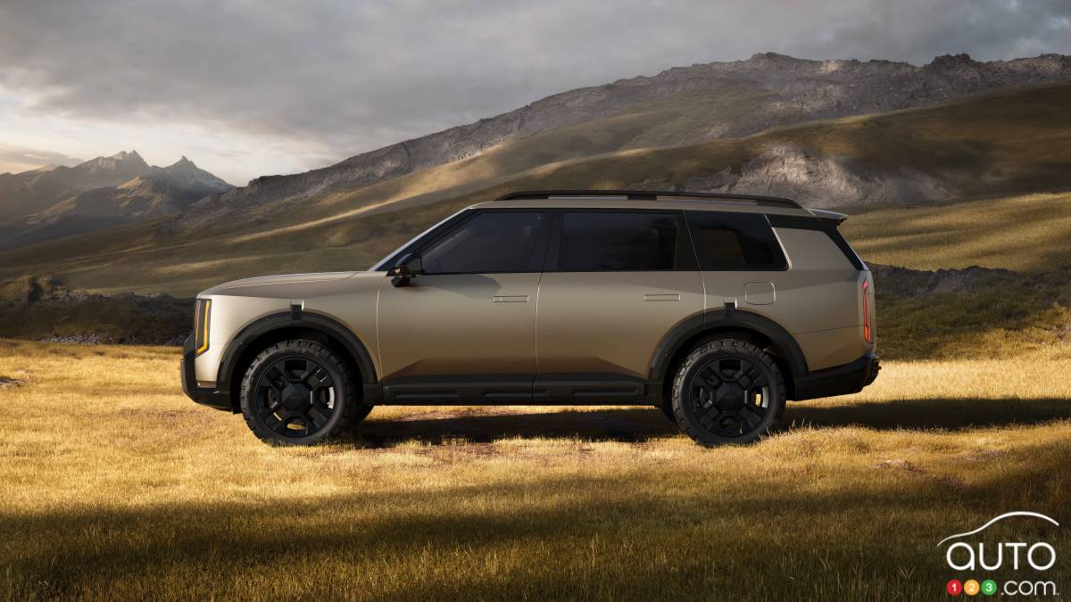 Kia Telluride X-Pro 2027, de profil