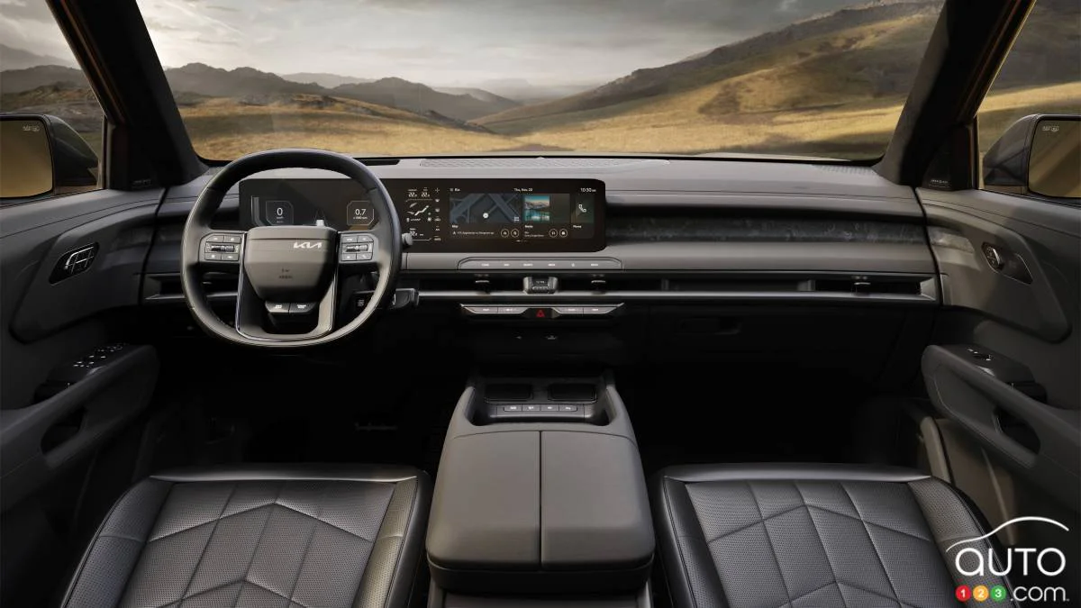 Kia Telluride X-Pro 2027, intérieur