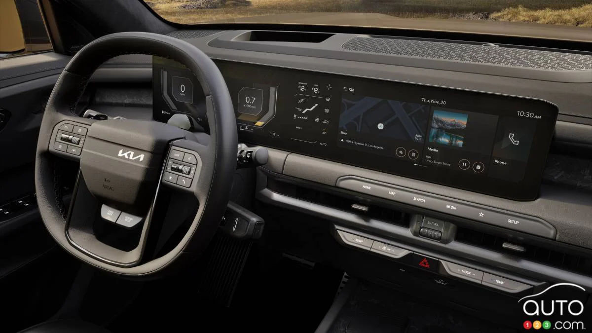 Kia Telluride X-Pro 2027, écrans