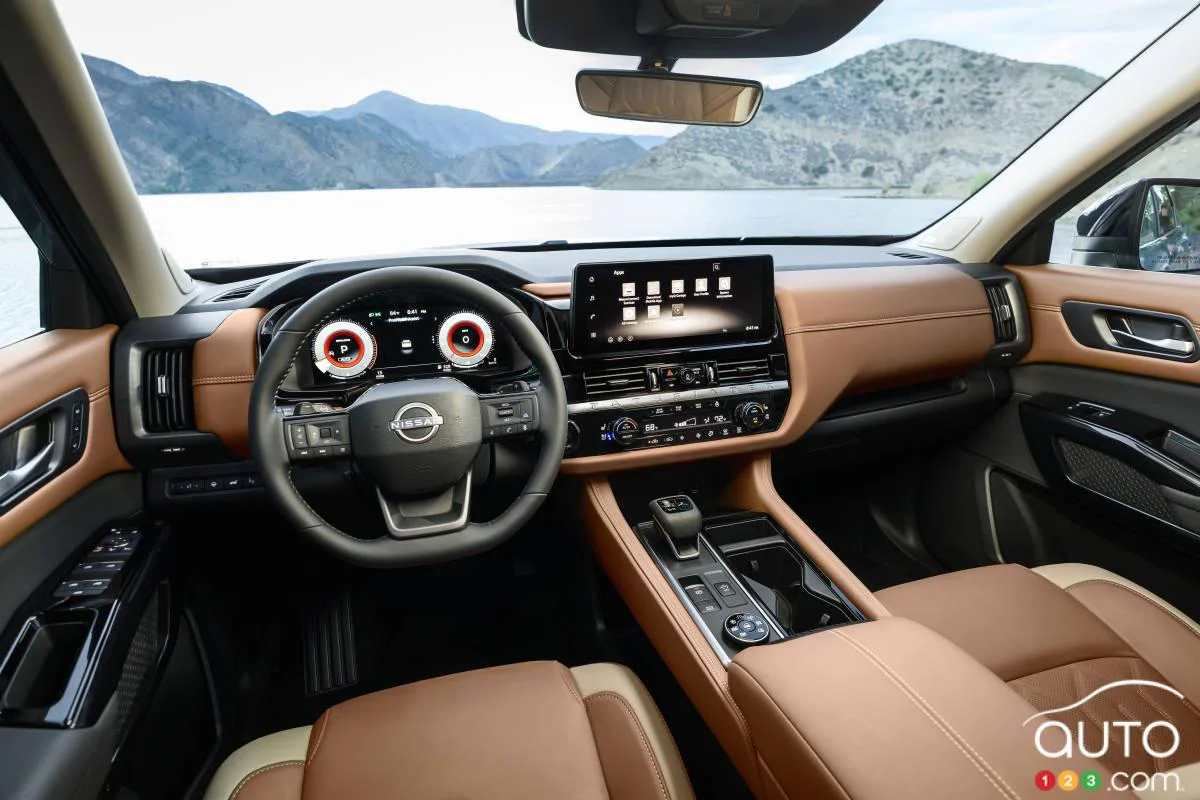 Nissan Pathfinder 2026, intérieur