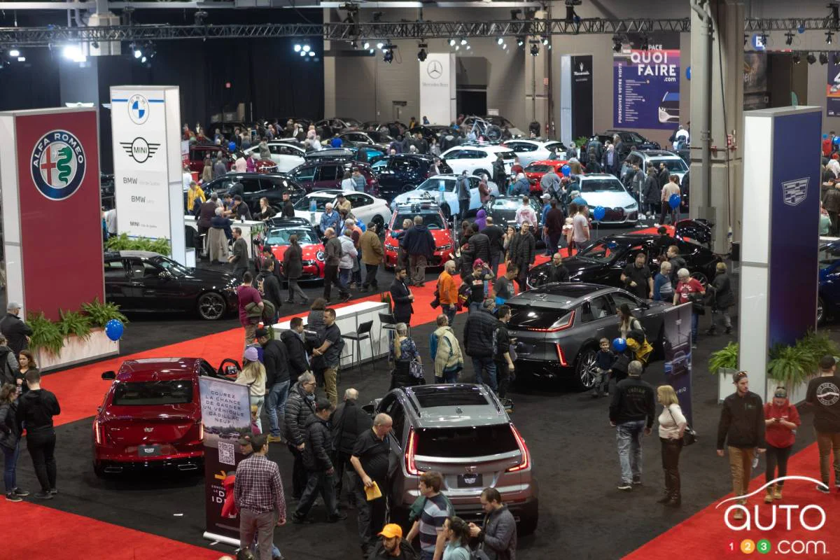 Au Salon de l'auto de Québec, 2024