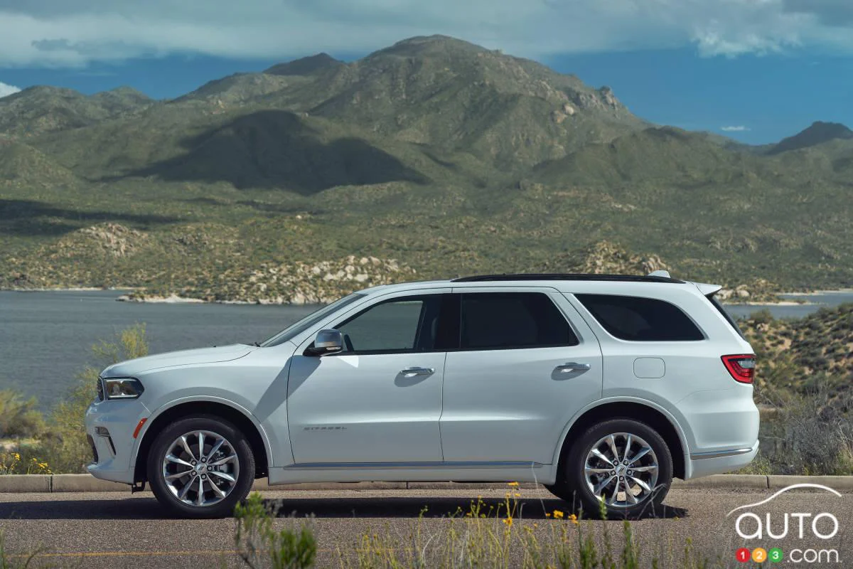 Dodge Durango, de profil