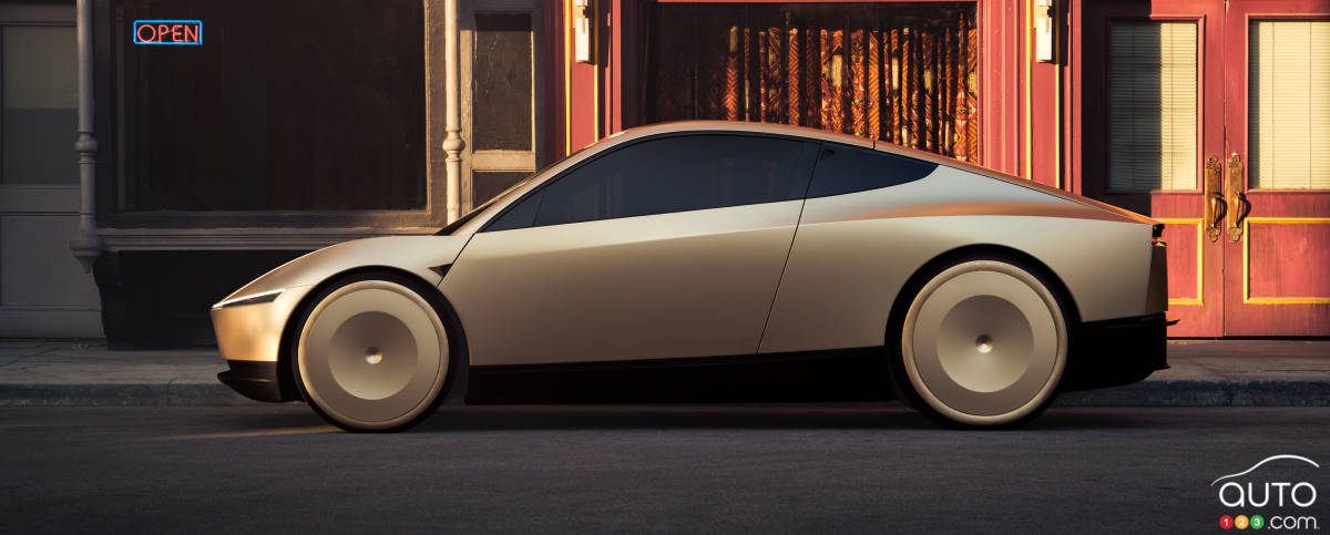 Le concept Cybercab de Tesla