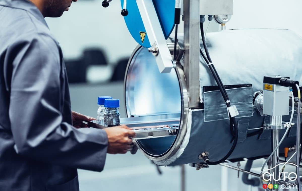 Dans une usine de Vianode en Norvège